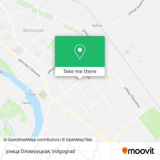 улица Оломоуцкая map