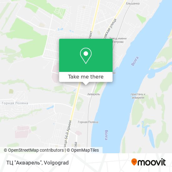 ТЦ "Акварель" map