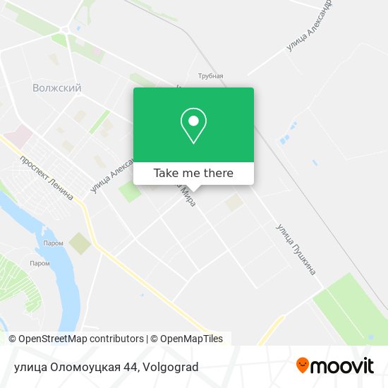 улица Оломоуцкая 44 map