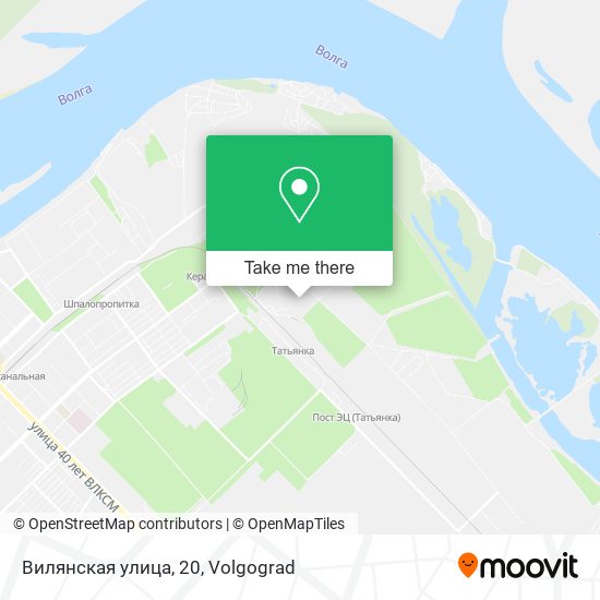 Вилянская улица, 20 map