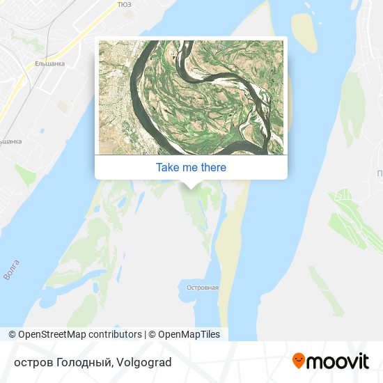 остров Голодный map