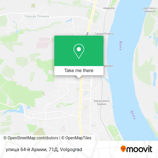 улица 64-й Армии, 71Д map