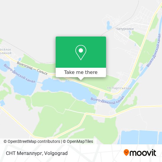 СНТ Металлург map