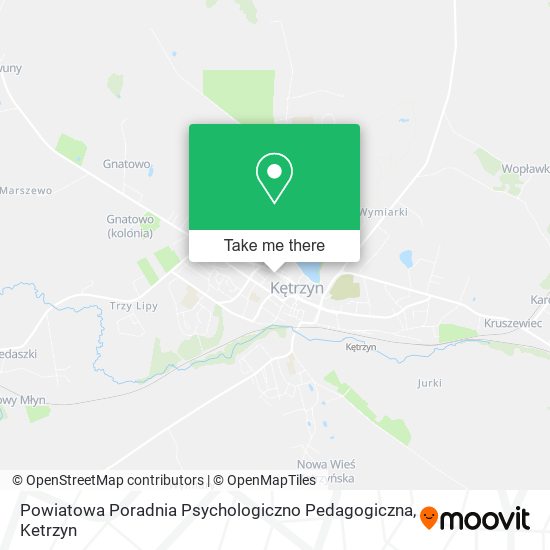 Карта Powiatowa Poradnia Psychologiczno Pedagogiczna