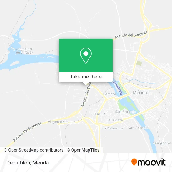 Decathlon map