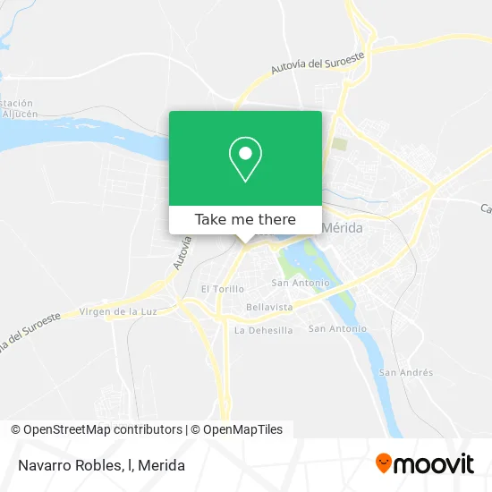 Navarro Robles, l map