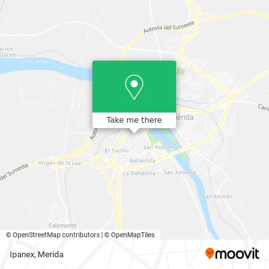 Ipanex map