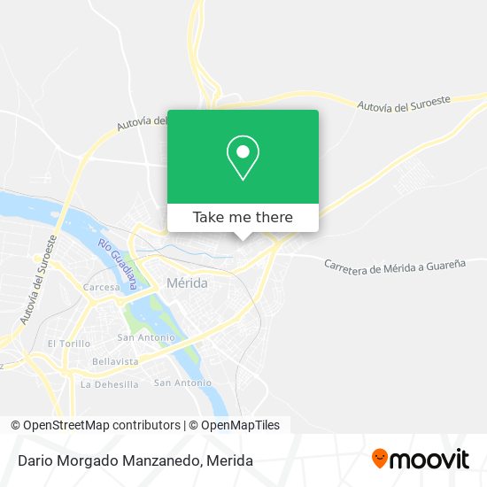 Dario Morgado Manzanedo map