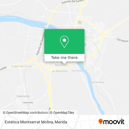 Estética Montserrat Molina map