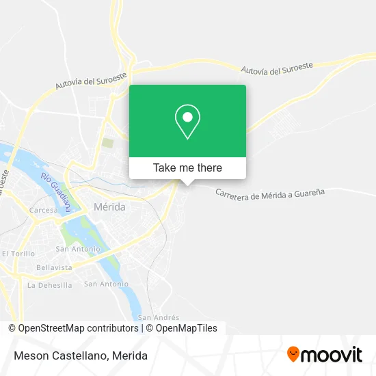 Meson Castellano map