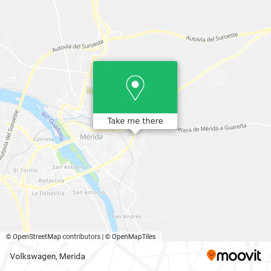 Volkswagen map