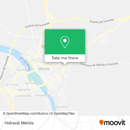 Hidraval map