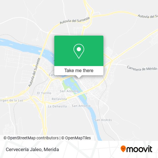 Cervecería Jaleo map