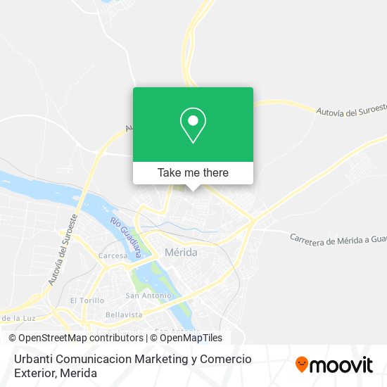 Urbanti Comunicacion Marketing y Comercio Exterior map