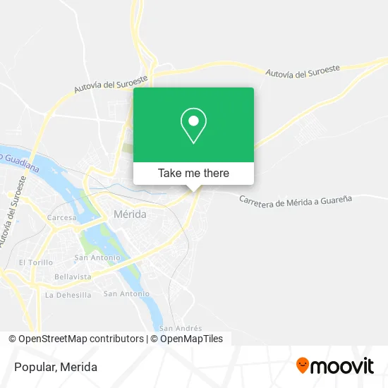 Popular map