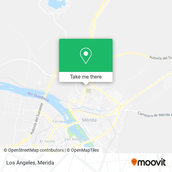 mapa Los Ángeles