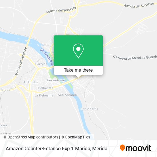 mapa Amazon Counter-Estanco Exp 1 Mãrida