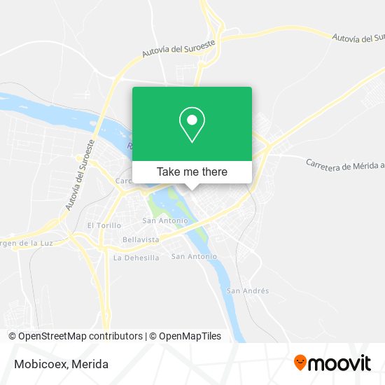 Mobicoex map