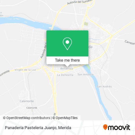 Panadería Pastelería Juanjo map