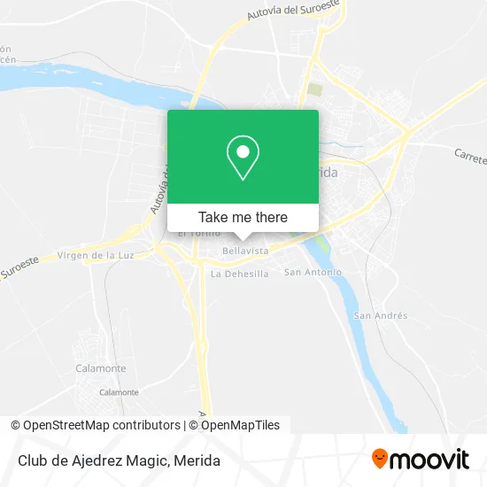 Club de Ajedrez Magic map
