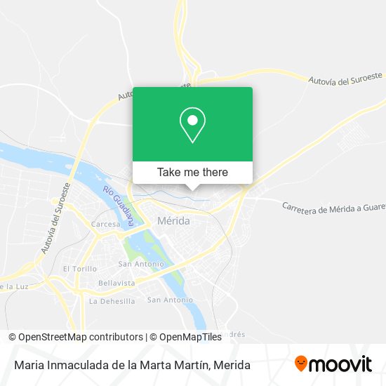 Maria Inmaculada de la Marta Martín map