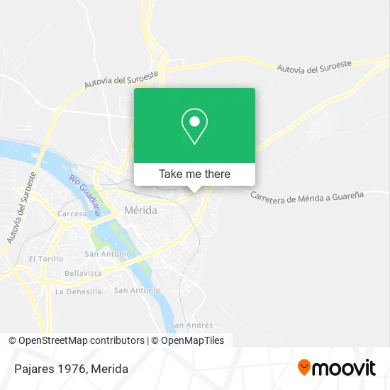 Pajares 1976 map