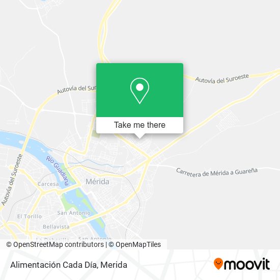 Alimentación Cada Día map
