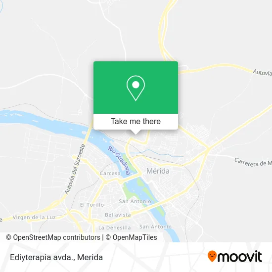 Ediyterapia avda. map