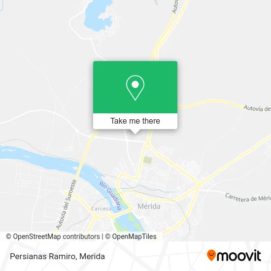 Persianas Ramiro map