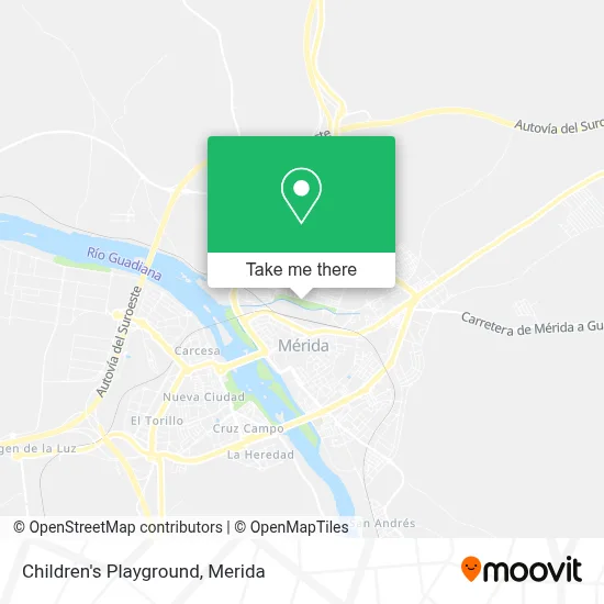 Parque Infantil map
