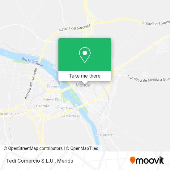 Tedi Comercio S.L.U. map