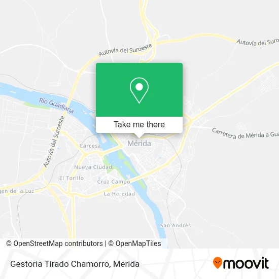 Gestoria Tirado Chamorro map