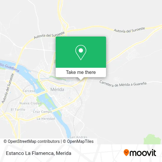 Estanco La Flamenca map