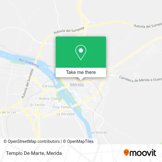 Templo De Marte map