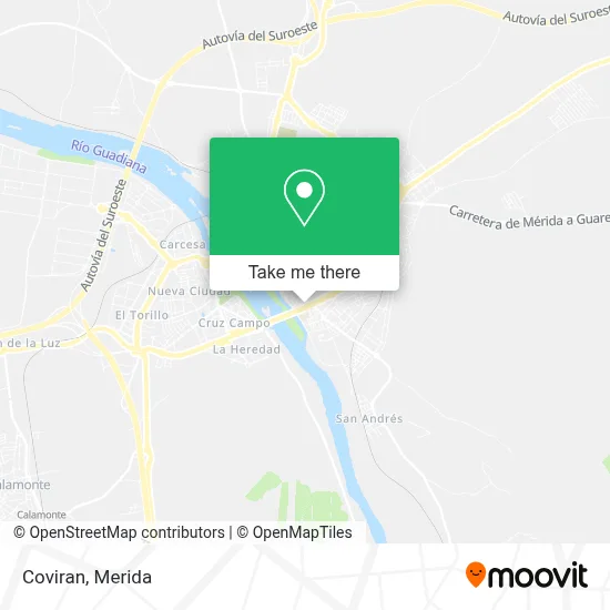 Coviran map