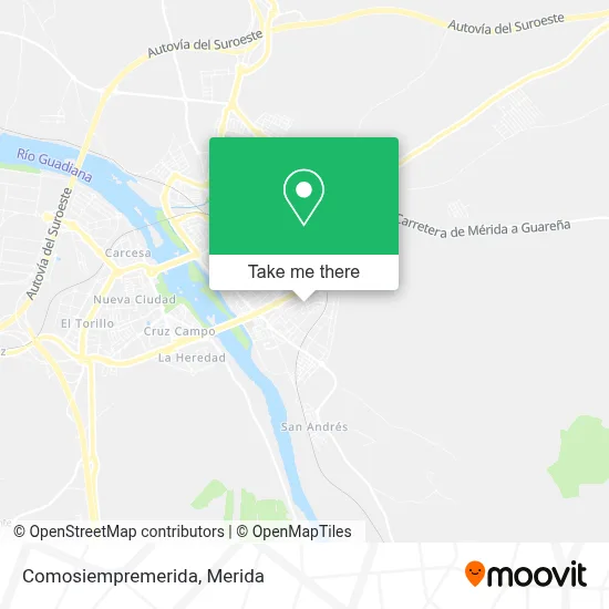 Comosiempremerida map