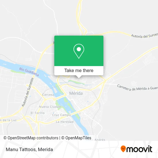 Manu Tattoos map