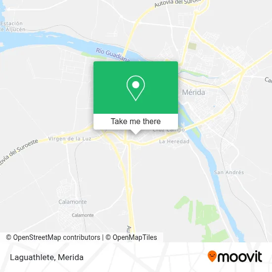 Laguathlete map