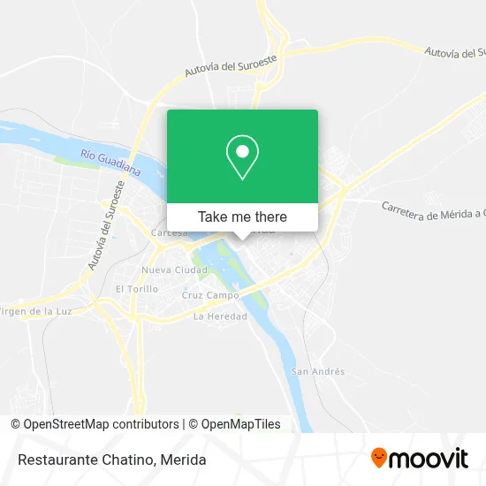 Restaurante Chatino map