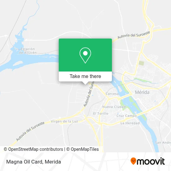 Magna Oil Card map