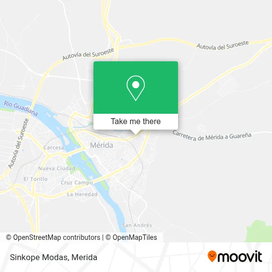Sinkope Modas map