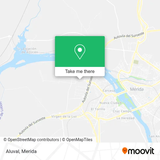 Aluval map