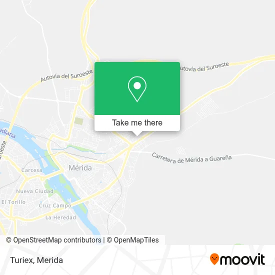 Turiex map
