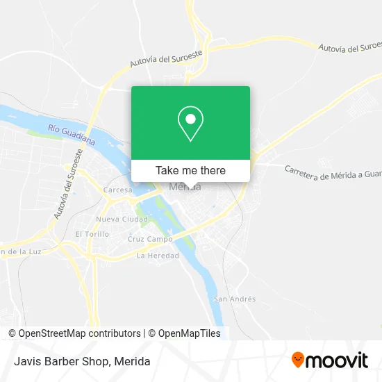 Javis Barber Shop map