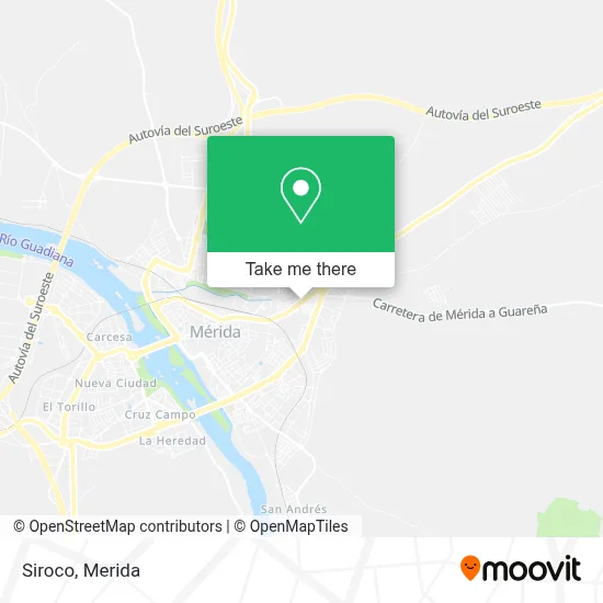 Siroco map