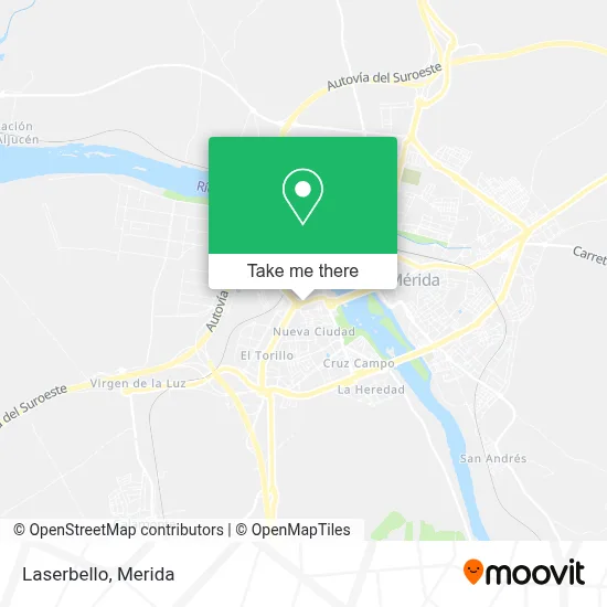 Laserbello map