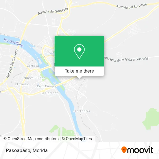 Pasoapaso map