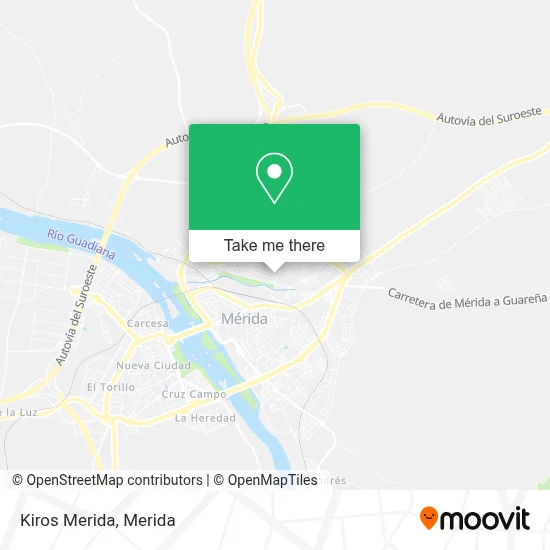Kiros Merida map