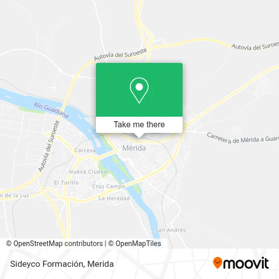 Sideyco Formación map