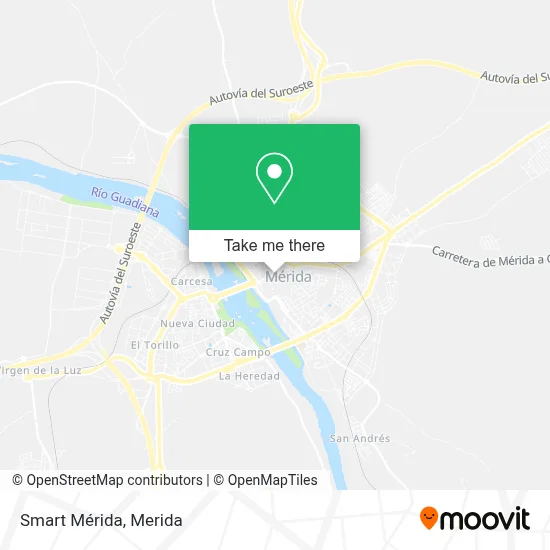 Smart Mérida map